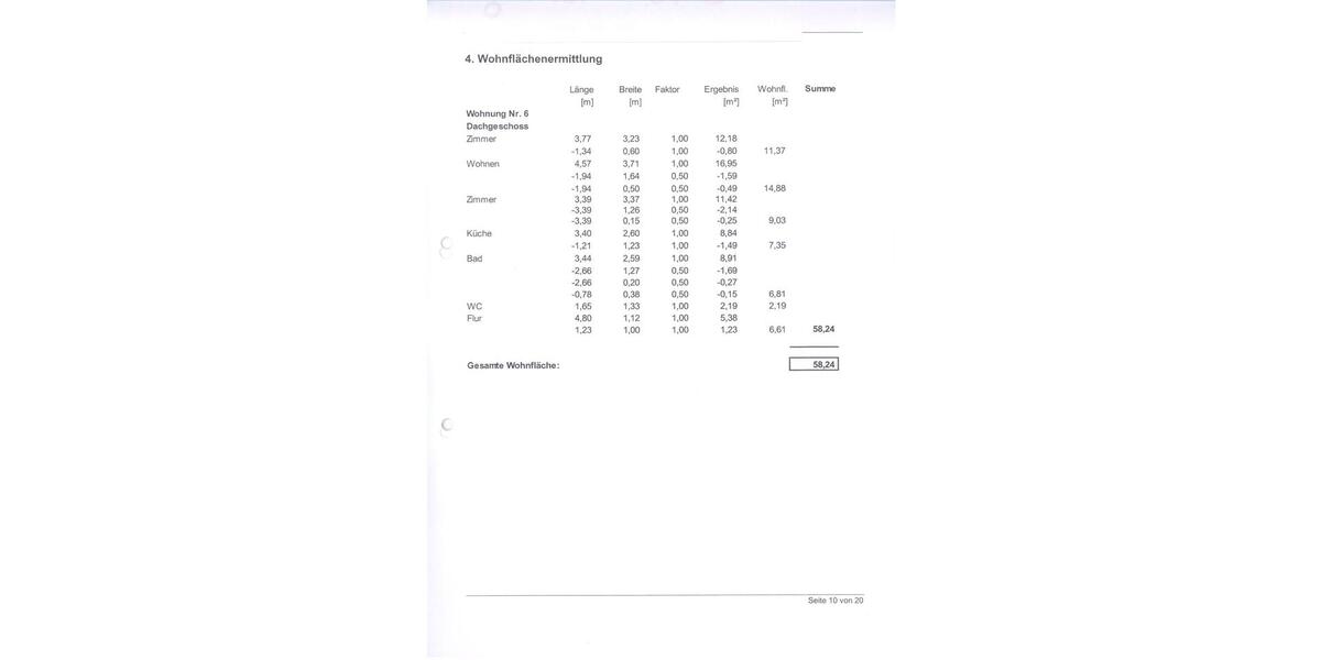 Dachgeschoßwohnung Göppingen Bruckwasen - 3 Zimmer, 58 m&sup2;, 185.000&euro; | Angebot:27297101