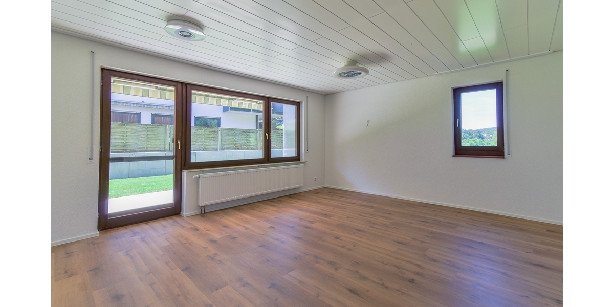 Frisch renovierte 3-Zi.-Whg. mit Terrasse und Garten in ruhiger Wohnlage *provisionsfrei* - 3- Ebersbach an der Fils | Angebot:26971854
