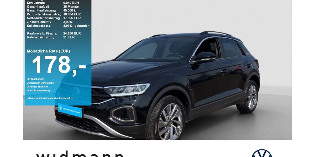 VW T-Roc 23.829 km 23.850 &euro; Schwäbisch Gmünd 73527