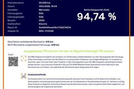 Mercedes-Benz EQA 55.635 km 31.950 &euro; Geislingen/ Steige 73312