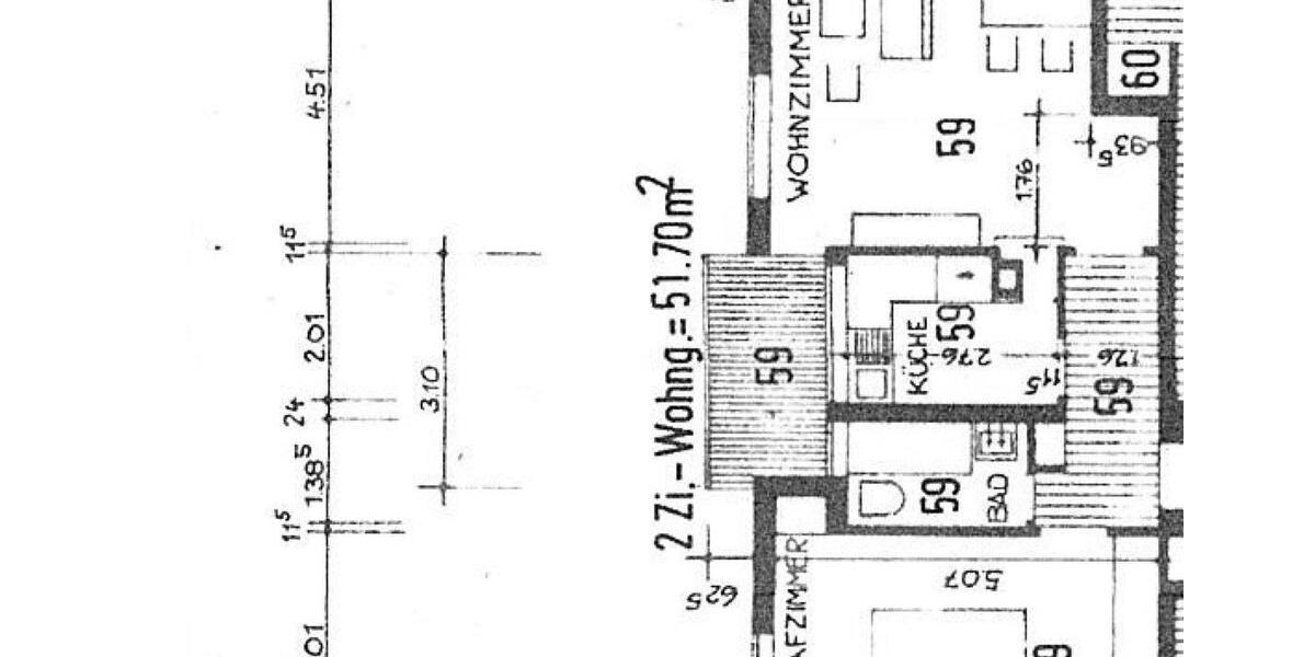 Hochparterre Schorndorf - 2 Zimmer, 52 m&sup2;, 178.000&euro; | Angebot:26025682