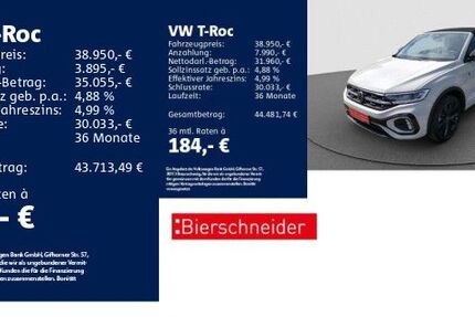 VW T-Roc 6.527 km 38.950 &euro; Schwäbisch Gmünd 73525