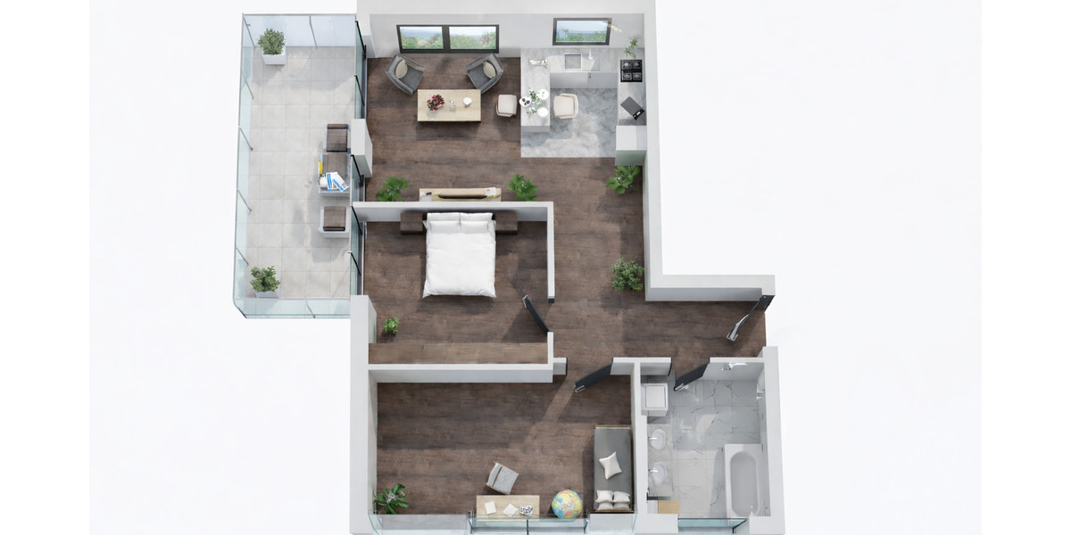 Etagenwohnung Bad Boll - 3 Zimmer, 81 m&sup2;, 346.900&euro; | Angebot:25814021