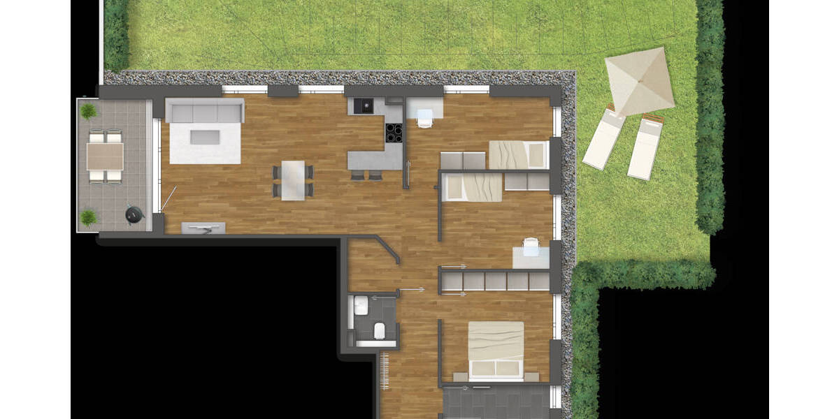 Etagenwohnung Uhingen - 4 Zimmer, 103 m&sup2;, 549.000&euro; | Angebot:25676242