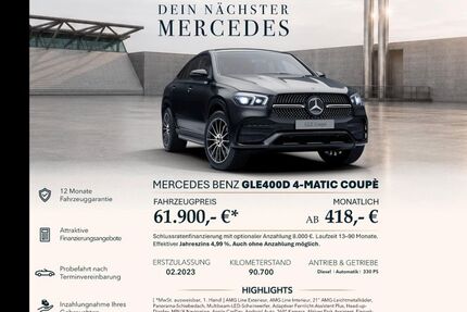 Mercedes-Benz GLE 400 90.700 km 61.900 &euro; Ebersbach an der Fils 73061
