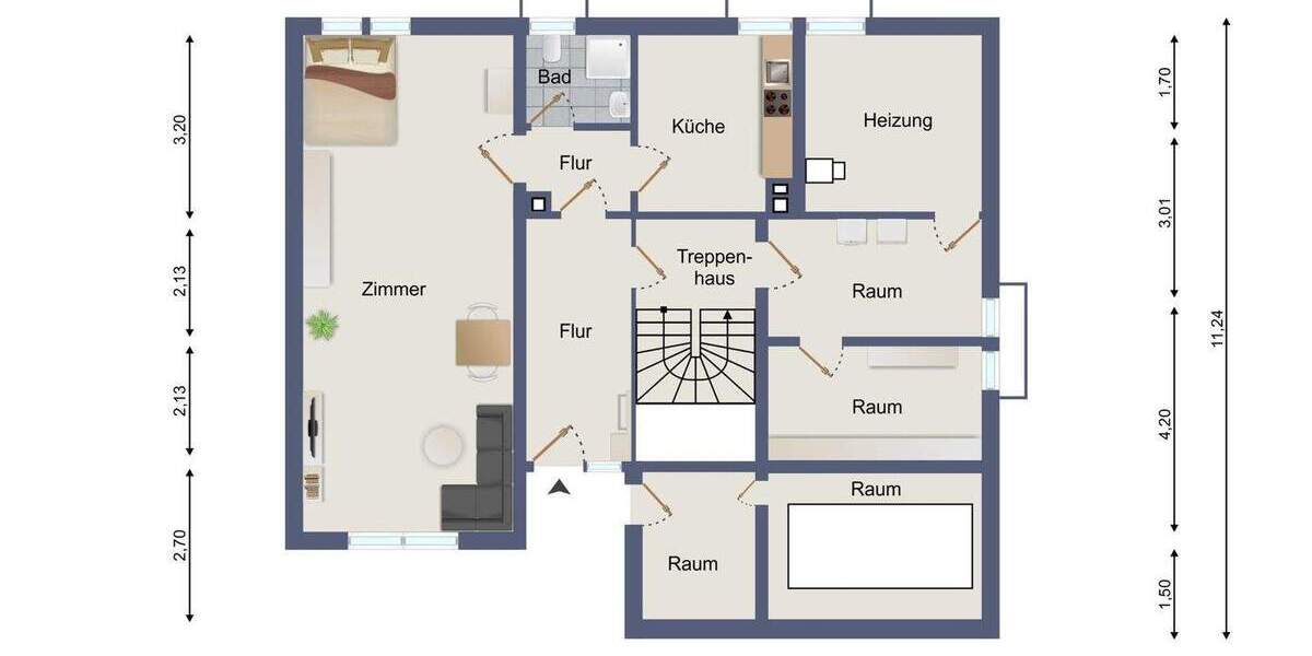 Einfamilienhaus Bad Urach - 6 Zimmer, 182 m&sup2;, 395.000&euro; | Angebot:25669344