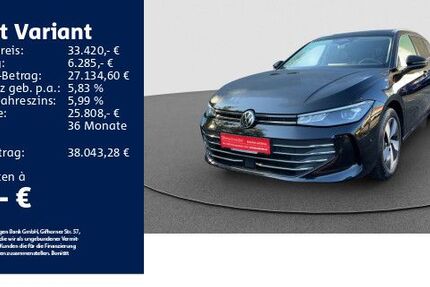 VW Passat Variant 21.740 km 33.420 &euro; Schwäbisch Gmünd 73525