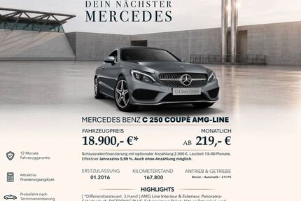 Mercedes-Benz C 250 167.800 km 18.900 &euro; Ebersbach an der Fils 73061