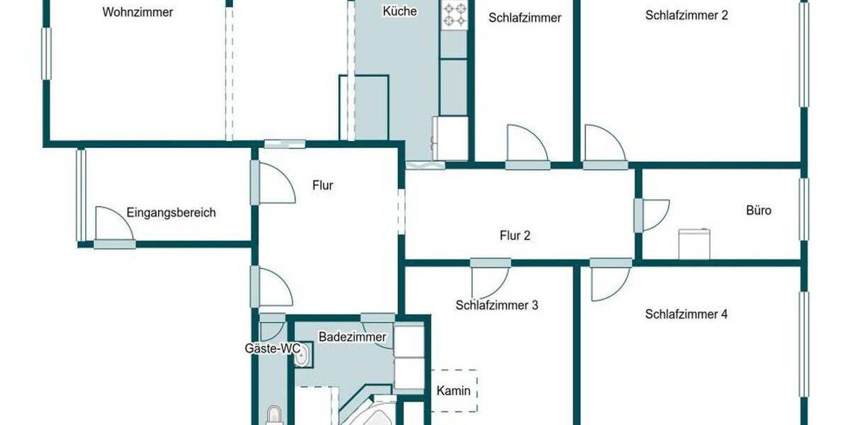 Etagenwohnung Aichwald Schanbach - 6 Zimmer, 160 m&sup2;, 479.000&euro; | Angebot:26065541