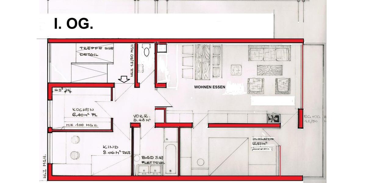 Etagenwohnung Dettingen unter Teck - 3 Zimmer, 73 m&sup2;, 900&euro; | Angebot:25905197