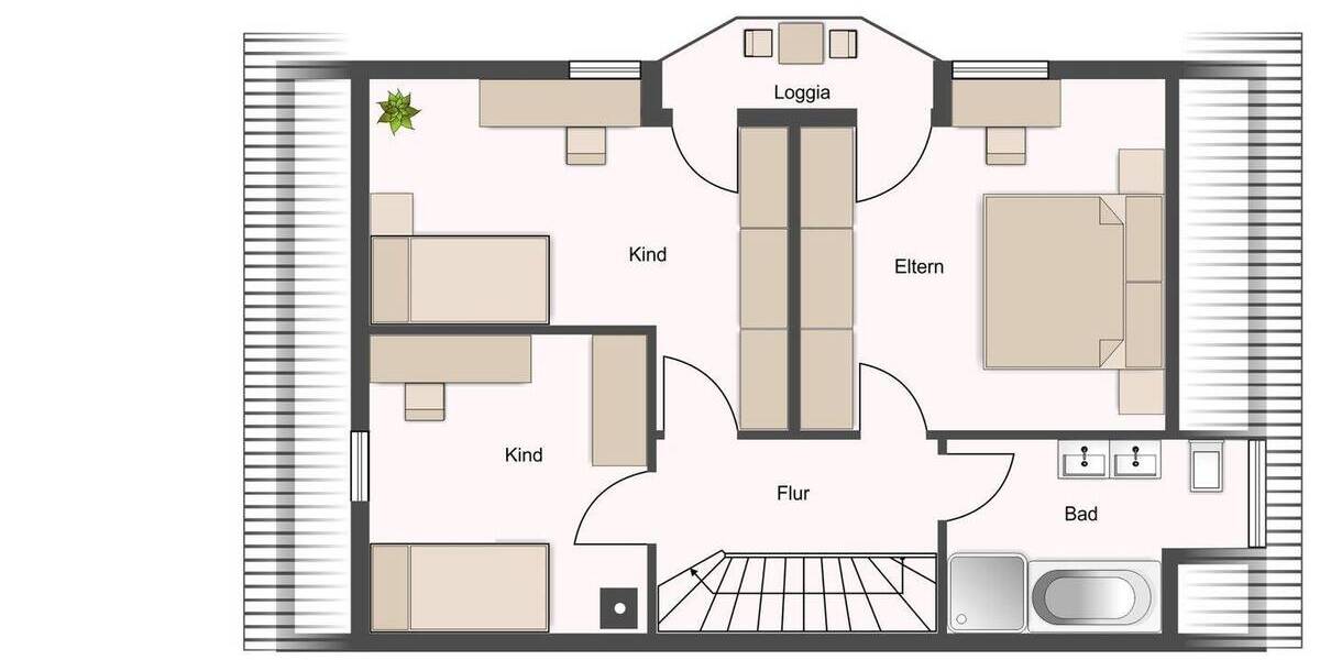 Doppelhaushälfte Remshalden-Geradstetten Geradstetten - 5 Zimmer, 148 m&sup2;, 595.000&euro; | Angebot:25776405