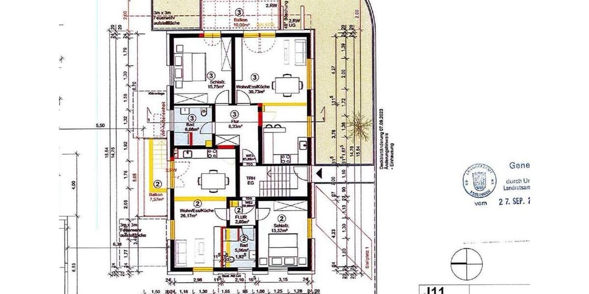 Etagenwohnung Wendlingen am Neckar - 2 Zimmer, 55 m&sup2;, 1.100&euro; | Angebot:25638396
