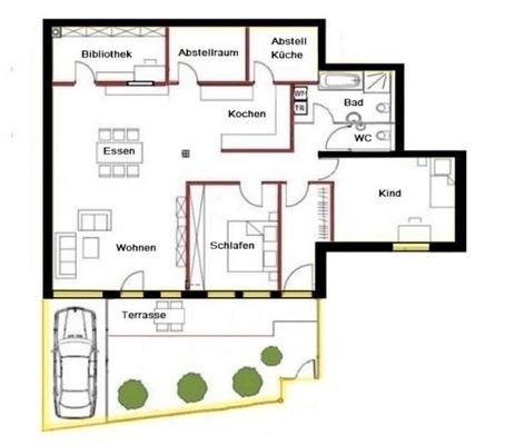 Erdgeschoßwohnung Göppingen Bruckwasen - 5 Zimmer, 134 m&sup2;, 370.000&euro; | Angebot:25843705