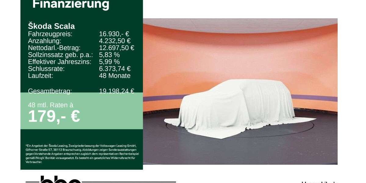 Skoda Scala 46.000 km 16.930 &euro; Göppingen 73037
