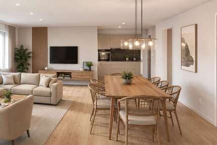 10% Rabatt bis August! Neubauprojekt „Panoramablick“ 3,5 Zi. Wohnung mit Terrasse Aufzug & TG - Wohnung Göggingen | Angebot:27532448