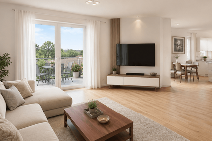 10% Rabatt bis Ende August! Neubauprojekt „Panoramablick“ 3,5 Zi. Wohnung mit Balkon Aufzug & TG - Wohnung Göggingen | Angebot:27532450