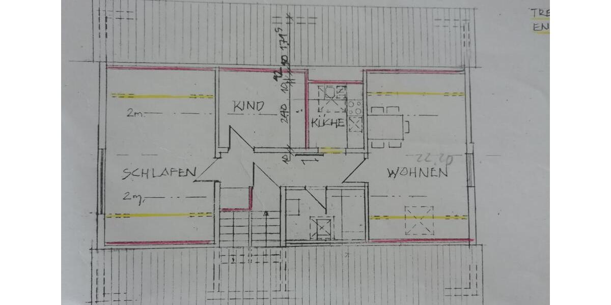 Dachgeschoßwohnung Weinstadt - 3 Zimmer, 74 m&sup2;, 850&euro; | Angebot:26617477