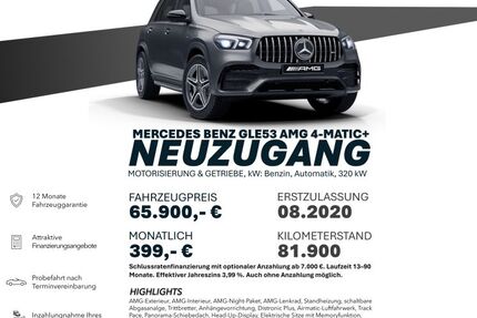 Mercedes-Benz GLE 53 AMG 81.900 km 65.900 &euro; Ebersbach an der Fils 73061