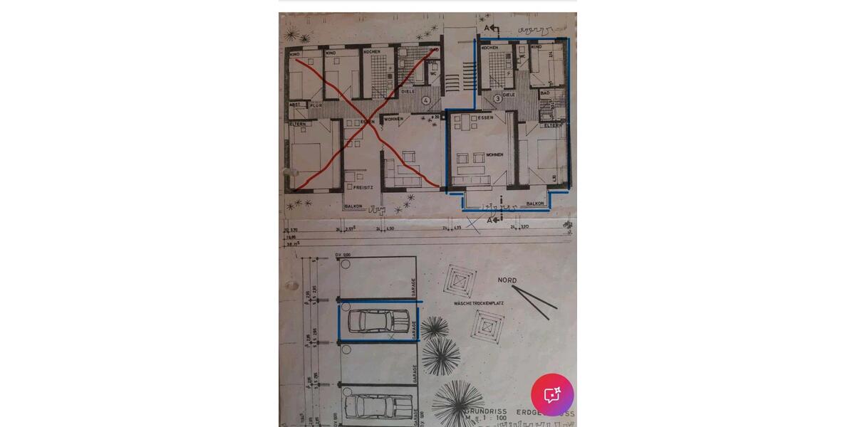 Etagenwohnung Nürtingen - 3 Zimmer, 63 m&sup2;, 245.000&euro; | Angebot:25933903