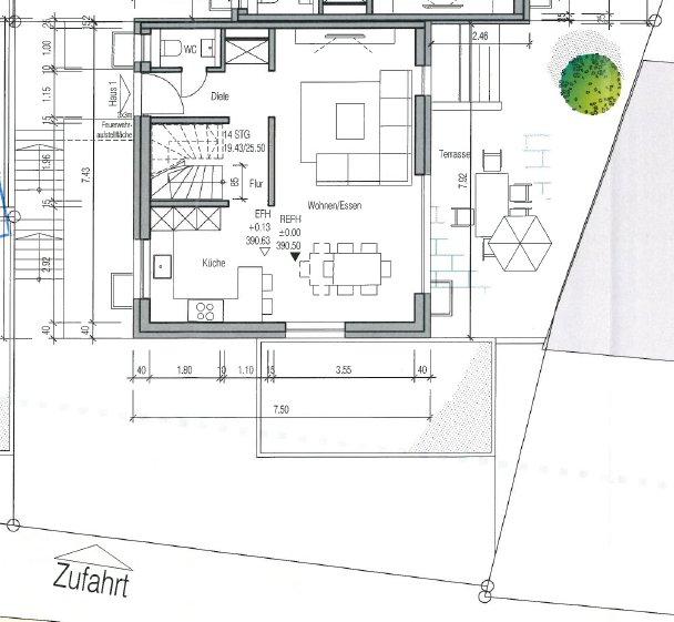 Doppelhaushälfte Hattenhofen - 6 Zimmer, 148 m&sup2;, 549.000&euro; | Angebot:26446871