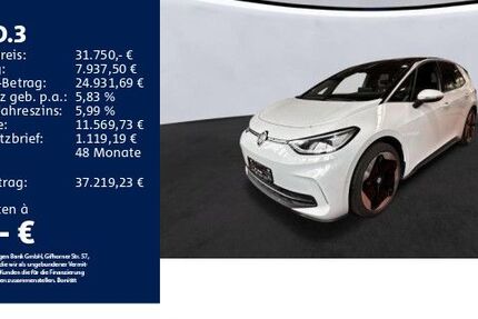 VW ID.3 32.701 km 31.750 &euro; Schwäbisch Gmünd 73525
