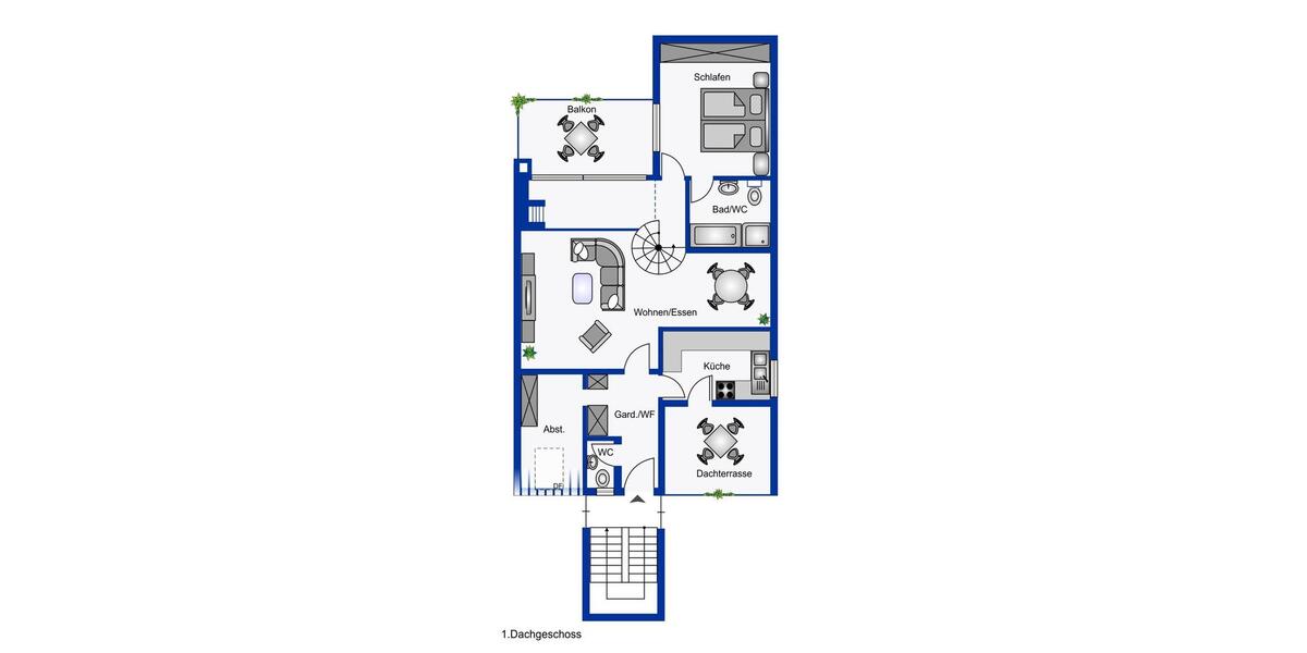 Maisonettenwohnung Bad Boll - 3.5 Zimmer, 125 m&sup2;, 330.000&euro; | Angebot:23166690