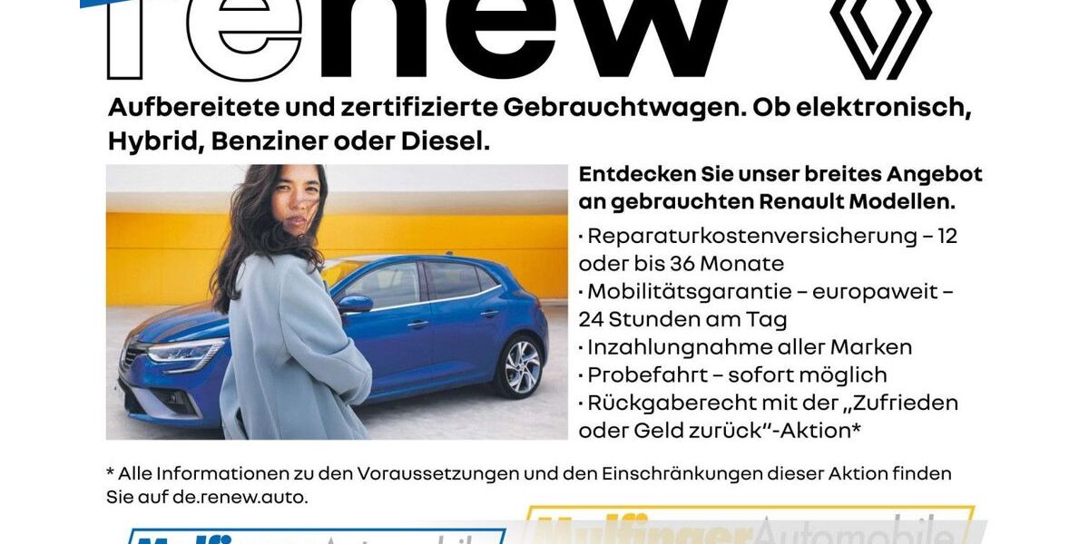 Renault Megane 39.156 km 16.450 &euro; Schwäbisch Gmünd 73529