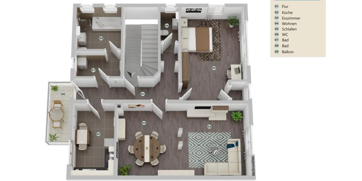 Erdgeschoßwohnung Plüderhausen - 3 Zimmer, 88 m&sup2;, 259.000&euro; | Angebot:24829850