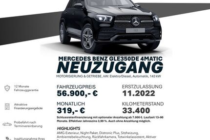 Mercedes-Benz GLE 350 33.400 km 56.900 &euro; Ebersbach an der Fils 73061