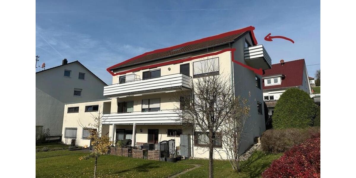 Dachgeschoßwohnung Ohmden - 2 Zimmer, 51 m&sup2;, 199.000&euro; | Angebot:26380773