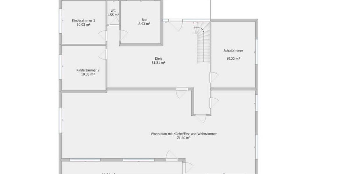 Erdgeschoßwohnung Weissach im Tal - 5 Zimmer, 132 m&sup2;, 1.630&euro; | Angebot:26020895