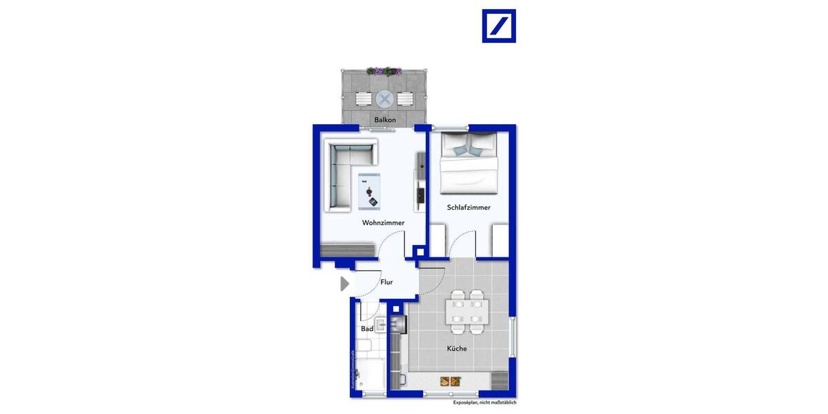 Etagenwohnung Schwäbisch Gmünd - 2 Zimmer, 47 m&sup2;, 159.500&euro; | Angebot:26037411