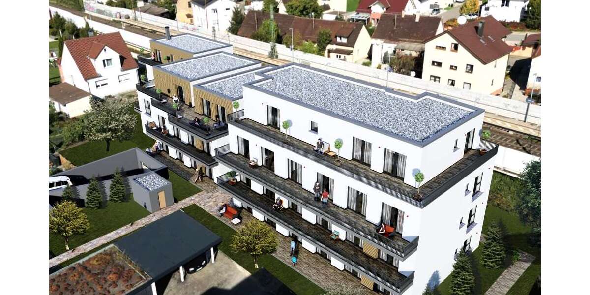 Etagenwohnung Salach - 2 Zimmer, 61 m&sup2;, 298.018&euro; | Angebot:27098591