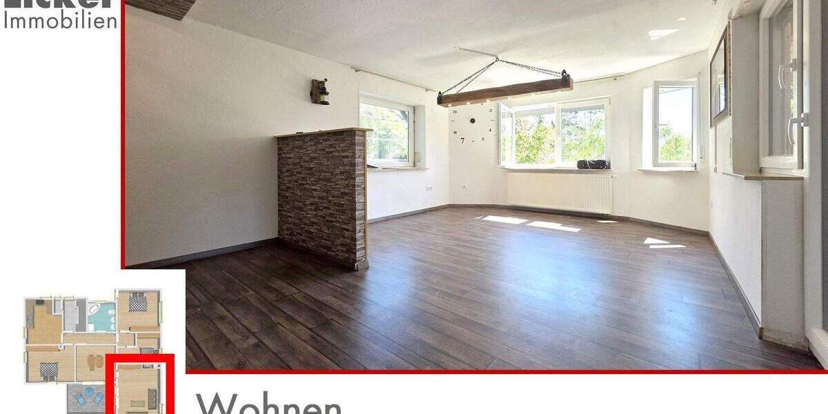 Etagenwohnung Auenwald Unterbrüden - 4 Zimmer, 118 m&sup2;, 297.000&euro; | Angebot:25773324