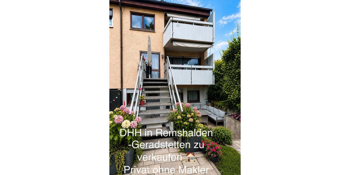 Doppelhaushälfte Remshalden - 6.5 Zimmer, 190 m&sup2;, 559.000&euro; | Angebot:27271779