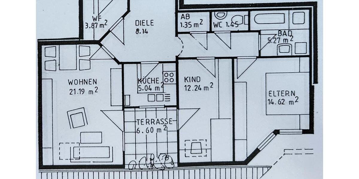 Dachgeschoßwohnung Salach - 3 Zimmer, 70 m&sup2;, 229.000&euro; | Angebot:26545408