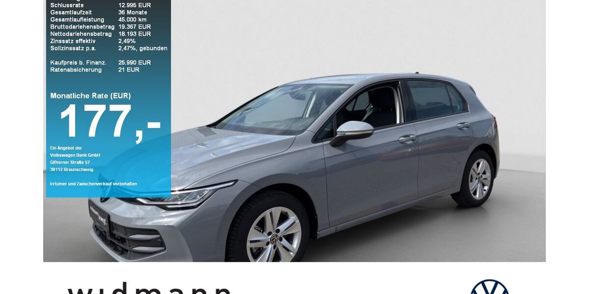 VW Golf 11.206 km 25.990 &euro; Schwäbisch Gmünd 73527