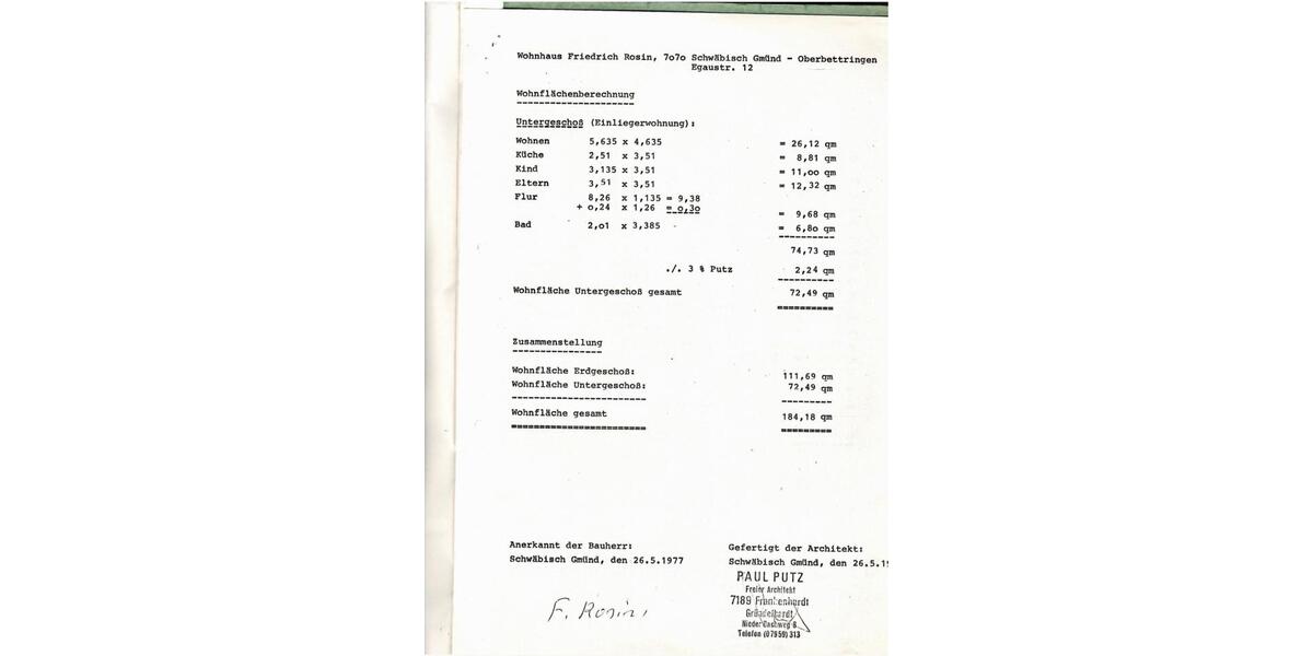 Einfamilienhaus Schwäbisch Gmünd Bargau - 9 Zimmer, 184 m&sup2;, 560.000&euro; | Angebot:26903197