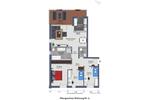 Etagenwohnung Auenwald - 4 Zimmer, 101 m&sup2;, 1.280&euro; | Angebot:26661470