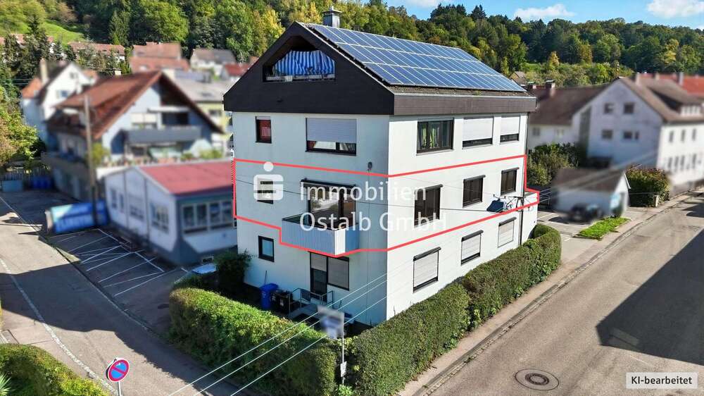 Etagenwohnung Schwäbisch Gmünd - 3 Zimmer, 93 m&sup2;, 195.000&euro; | Angebot:27086489