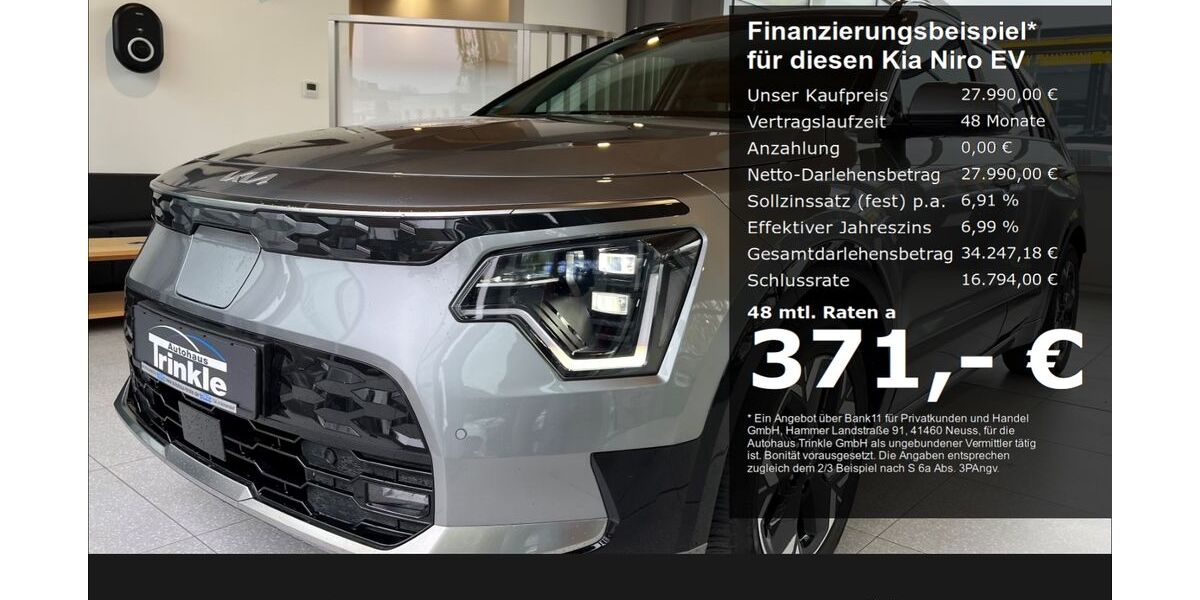 Kia Niro EV 18.000 km 27.990 &euro; Schorndorf 73614