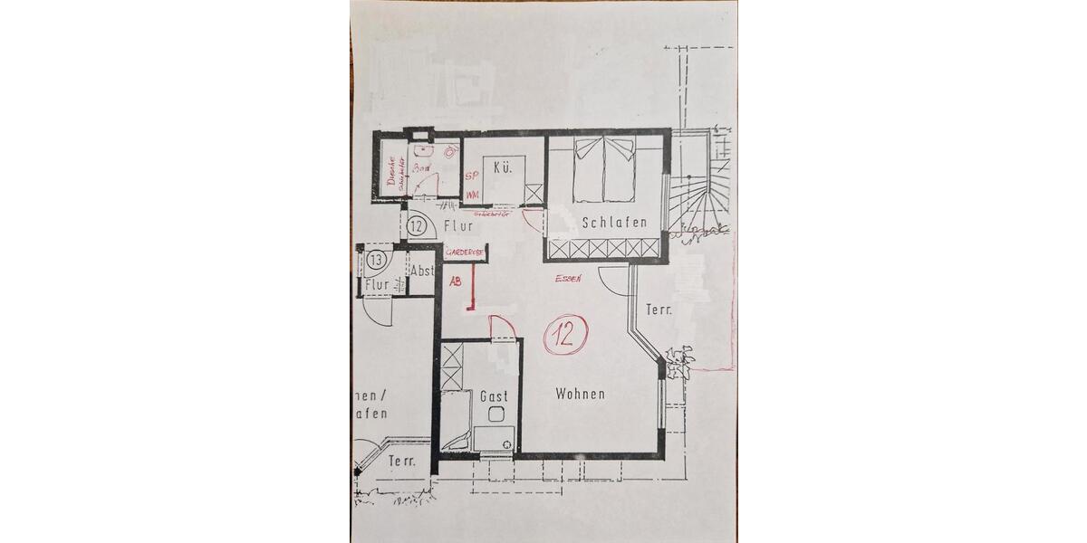 Erdgeschoßwohnung Adelberg - 3 Zimmer, 68 m&sup2;, 300.000&euro; | Angebot:24650271