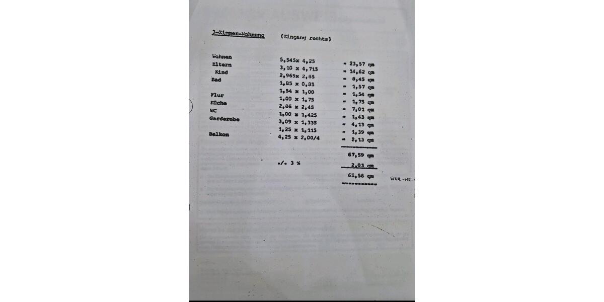 Etagenwohnung Heubach - 3 Zimmer, 66 m&sup2;, 185.000&euro; | Angebot:25942101