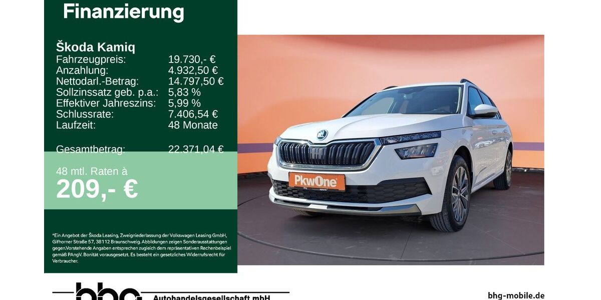 Skoda Kamiq 23.403 km 19.730 &euro; Göppingen 73037