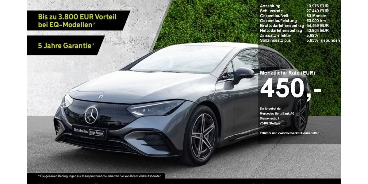 Mercedes-Benz EQE 10.718 km 54.480 &euro; Dettingen unter Teck 73265