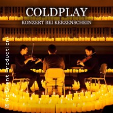 Coldplay Musik bei Kerzenschein 10.06.2026 Osterfeldhalle