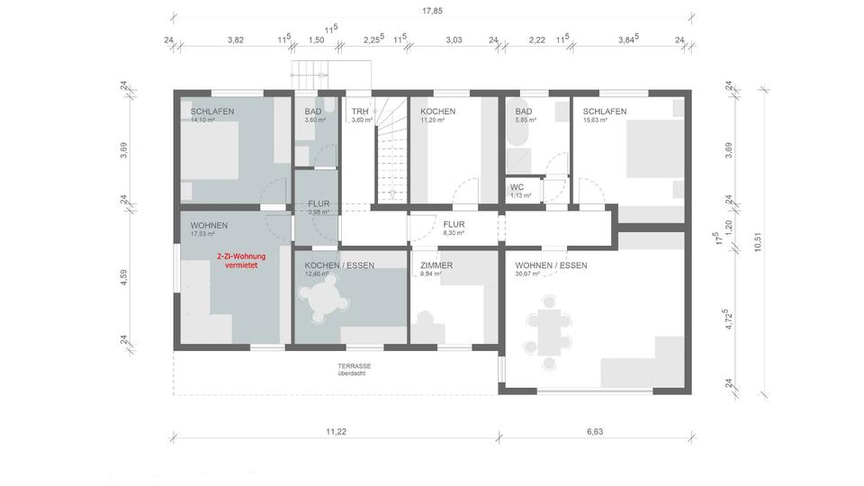 Mehrfamilienhaus, Wohnhaus Salach - 9 Zimmer, 212 m&sup2;, 529.000&euro; | Angebot:24951823