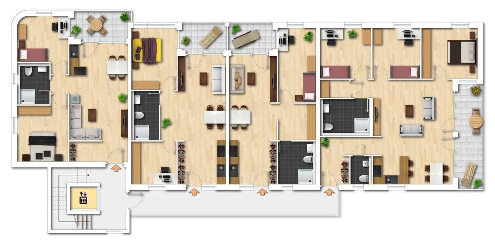Etagenwohnung Süßen - 3 Zimmer, 62 m&sup2;, 310.900&euro; | Angebot:25773055