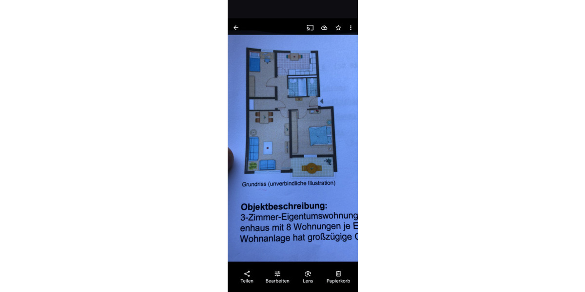 Erdgeschoßwohnung Schwäbisch Gmünd - 3 Zimmer, 72 m&sup2;, 1.100&euro; | Angebot:25853871