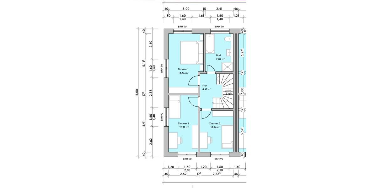 Reihenhaus Göppingen Bruckwasen - 5 Zimmer, 136 m&sup2;, 1.650&euro; | Angebot:26479679